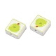 Printed Handmade Porcelain Beads(PORC-G016-04O)-2