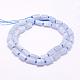 Natural Blue Lace Agate Beads Strands(G-F509-63)-2
