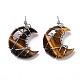 Natural Tiger Eye Pendants(G-B023-01P-02)-2