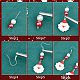 Kit de fabrication de boucles d'oreilles Sunnyclue pour le jour de Noël(DIY-SC0021-93)-6