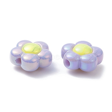 UV Plating Acrylic Beads(X-PACR-R249-07)-3