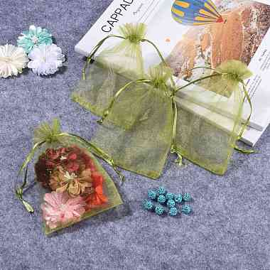 Organza Gift Bags with Drawstring(OP-R016-10x15cm-13)-8