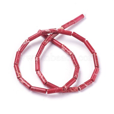 brins de perles de jaspe imp&eacute;rial naturel(G-E508-04A)-2