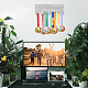 Sports Theme Iron Medal Hanger Holder Display Wall Rack(ODIS-WH0021-601)-7