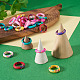 30Pcs Handmade Polymer Clay Finger Rings(RJEW-TA0001-11B)-7