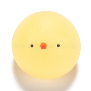 Chick Shape Stress Toy, Funny Fidget Sensory Toy, for Stress Anxiety Relief, Yellow, 28x31x33mm(AJEW-H125-16)