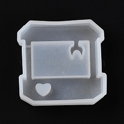 DIY Quicksand Silicone Molds, Resin Casting Molds, For DIY UV Resin, Epoxy Resin Craft Making, Game Machine, Wheat, 57x57.5x12.5mm(DIY-K036-05)