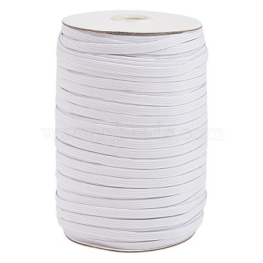 5mm White Elastic Fibre Thread & Cord