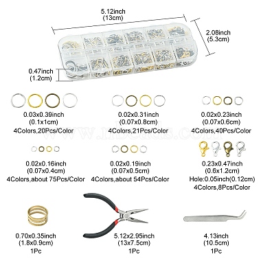 kit de recherche de fabrication de bijoux diy(DIY-YW0007-01)-3