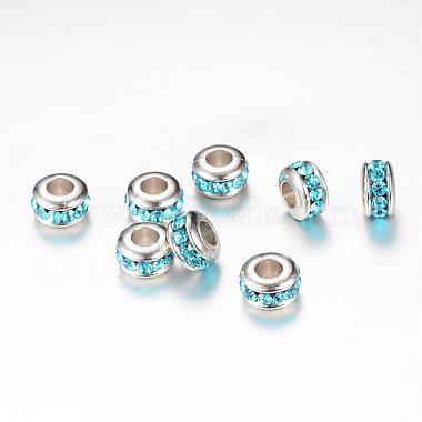 Los abalorios del Rhinestone europeo(RB-R046-10mm-M1)-2