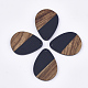 Resin & Walnut Wood Pendants(X-RESI-S358-95A)-1