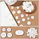 60Pcs 4 Styles Shell Buttons(BUTT-SP0001-17)-3