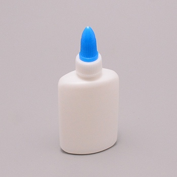 Plastic Squeeze Bottle, Liqiud Bottle, White, 5x2.2x11.5cm, Capacity: 60ml(2.03fl. oz)