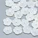 Perles de coquille d'eau douce(SHEL-S275-018)-1