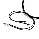Couple Adjustable Nylon Thread Braided Bead Bracelets(BJEW-JB05449)-6