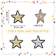 40Pcs 2 Style Star Pattern Cloth Computerized Embroidery Iron On/Sew On Patches(PATC-GA0001-07)-2