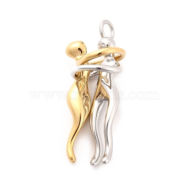 Golden & Stainless Steel Color Human 304 Stainless Steel Pendants