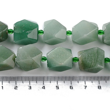 Natural Green Aventurine Beads Strands(G-C182-28-02)-5