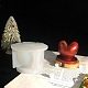 3D Heart Candle Silicone Molds(DIY-L071-02)-1