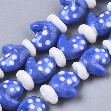 19mm RoyalBlue Others Lampwork Beads