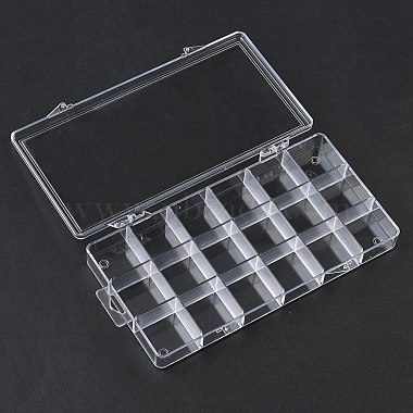 18 Grids Plastic Bead Storage Boxes(CON-D015-01)-2