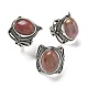 Natural Rhodonite Adjustable Rings(RJEW-I108-02AS-13)-4