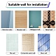 2 Sets 2 Styles Rectangle PVC Waterproof Wall Stickers(DIY-CP0009-58)-4