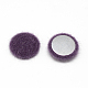 Faux Mink Fur Covered Cabochons(WOVE-S084-49C)-1