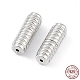 Anti-Tarnish Rhodium Plated 925 Sterling Silver Screw Clasps(STER-K173-13P)-1