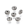 Tibetan Style Alloy Spacer Beads, Lead Free and Cadmium Free, Cone, Antique Silver, 5x3mm, Hole: 1.2mm, about 5100pcs/1000g