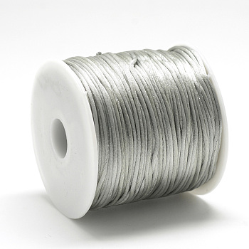 Nylon Thread, Light Grey, 2.5mm, about 32.81 Yards(30m)/Roll
