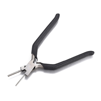 Iron Bail Making Pliers, Wire Looping Forming Pliers, with Non-slip Comfort Grip Handle, Black, 13.7x9.5x1cm