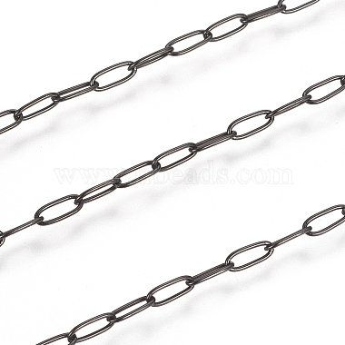 304 Stainless Steel Paperclip Chains(CHS-F010-01I-B)-2