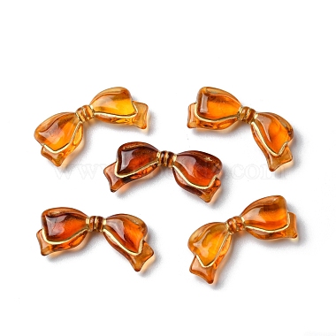 perles acryliques transparentes imitation ambre(X-MACR-D071-02A)-2