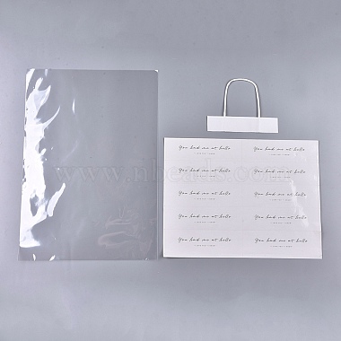 Transparent BOPP Plastic Gift Bag(ABAG-F003-01C)-2