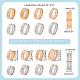 16Pcs 16 Style Titanium Steel Grooved Finger Ring for Women(RJEW-UN0002-62)-3