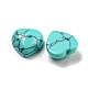 teints cabochons turquoises synthétiques(G-H309-01-10)-2