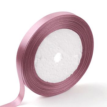 Single Face Satin Ribbon, Polyester Ribbon, Rosy Brown, 1 inch(25mm) wide, 25yards/roll(22.86m/roll), 5rolls/group, 125yards/group(114.3m/group)
