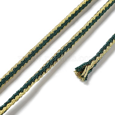 2.5mm Dark Green Polyester Thread & Cord