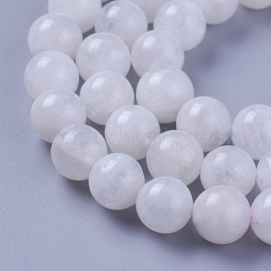 Brins de perles de pierre de lune arc-en-ciel naturel(G-G970-37-8mm)-3
