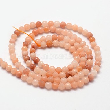 Natural Pink Aventurine Beads Strands(G-N0185-04-3mm)-2