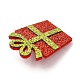 Christmas Theme PU Leather Brooch(JEWB-C004-01F)-3