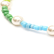 Glass Seed & Glass Pearl Beaded Necklace for Girl Women(X1-NJEW-TA00007)-4