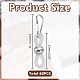 60Pcs Silicone Zipper Pulls(HJEW-WH00154)-3