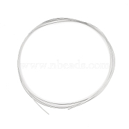 925 Sterling Silver Wire, Round, Silver, 24 Gauge(0.5mm)(FIND-Q117-01B-S)