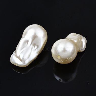 Perles d'imitation perles en plastique ABS(KY-T023-032)-4