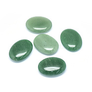 Natural Green Aventurine Oval Palm Stone, Reiki Healing Pocket Stone for Anxiety Stress Relief Therapy, 44~45x33~34x9~12mm(G-P415-55A)
