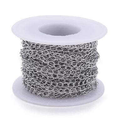 304 Stainless Steel Twisted Chains(CHS-A003K-0.6mm)-6