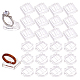 Pandahall Elite 36pcs 2 styles présentoirs à anneaux en plastique(RDIS-PH0001-006)-1