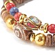 2pcs 2 bracelets de perles de style mala(BJEW-JB07996)-5